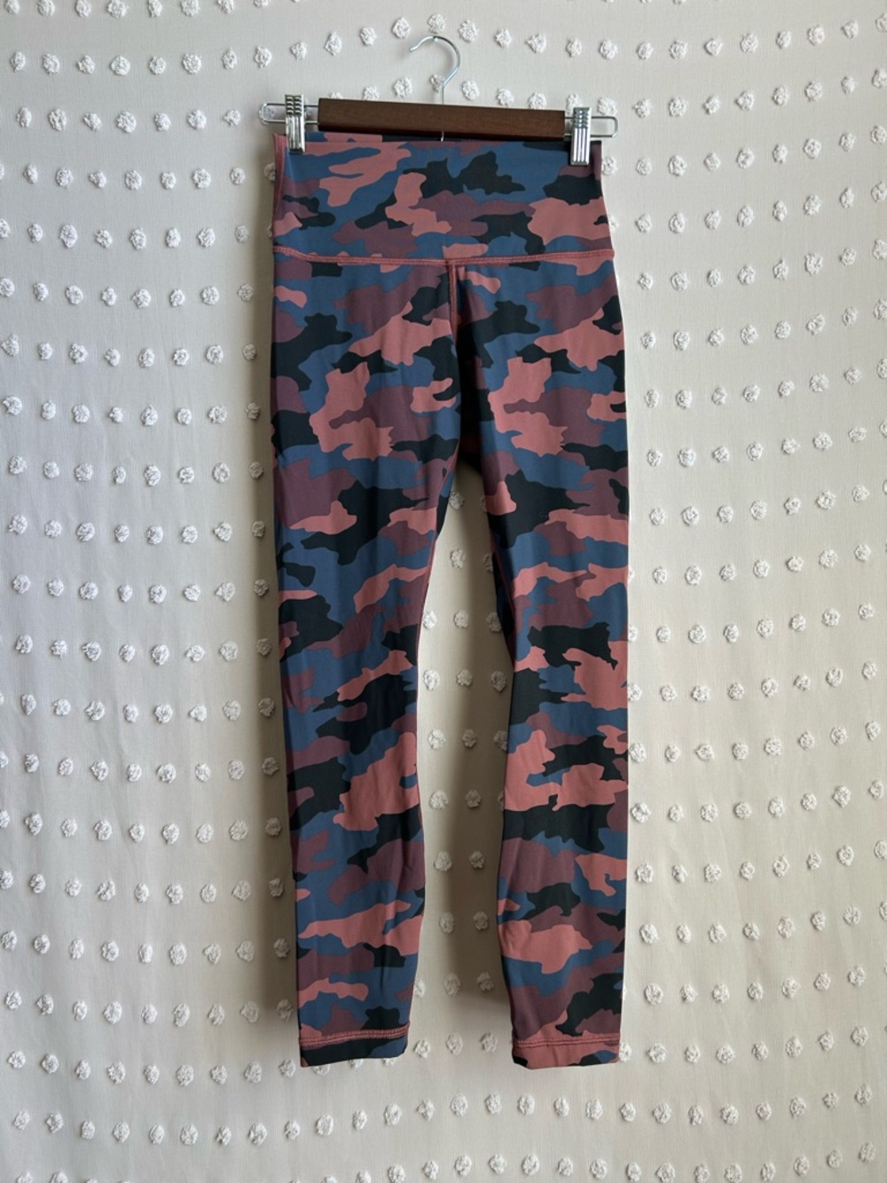 Lululemon Wunder Under High Rise Tight Full On Luxtreme‎ Sz 6 Pink Camo